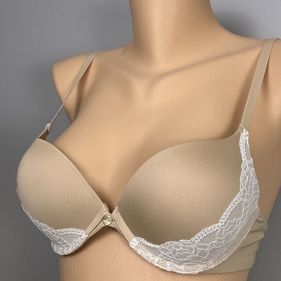 Essential Bodywear Bra Piper 32C Piper Ultimate Push-Up Plunge Convertible 1 - Picture 1 of 9